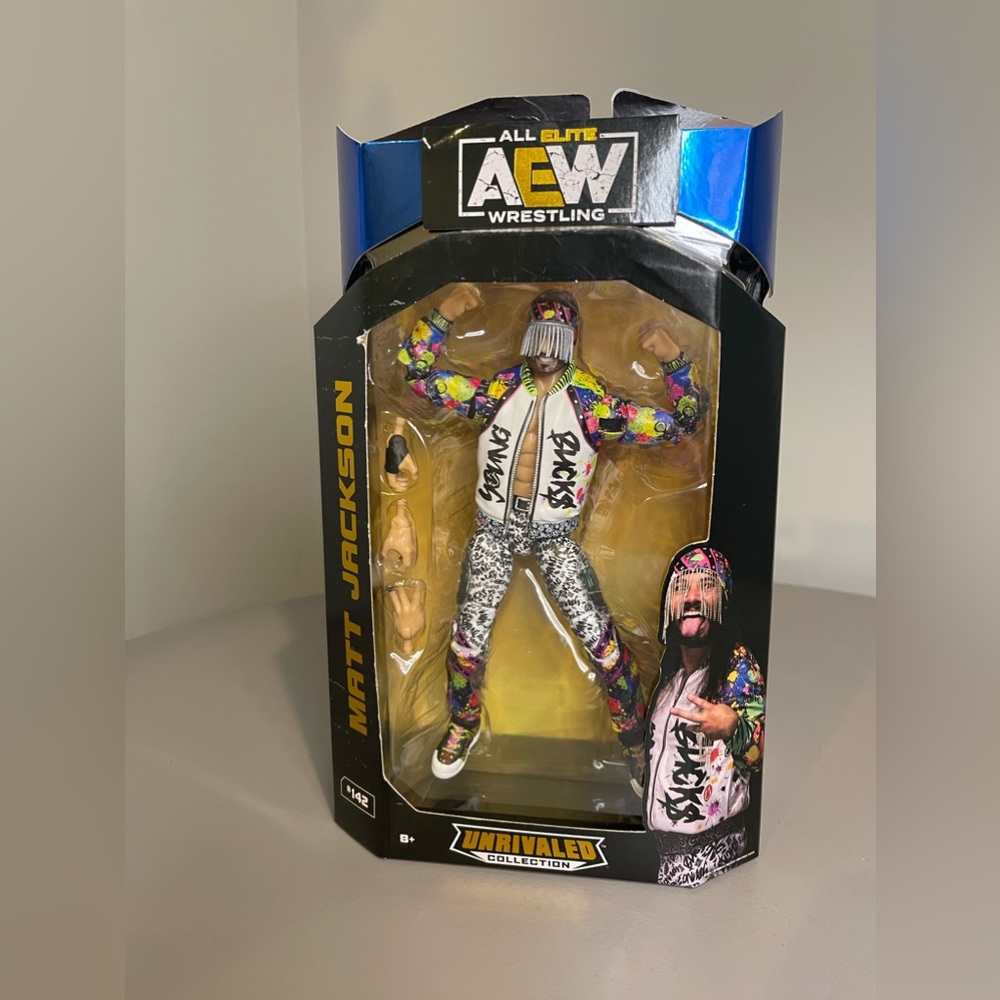 All Elite AEW Matt Jackson Exclusive 6" Action Figure Unrivaled Collection #142